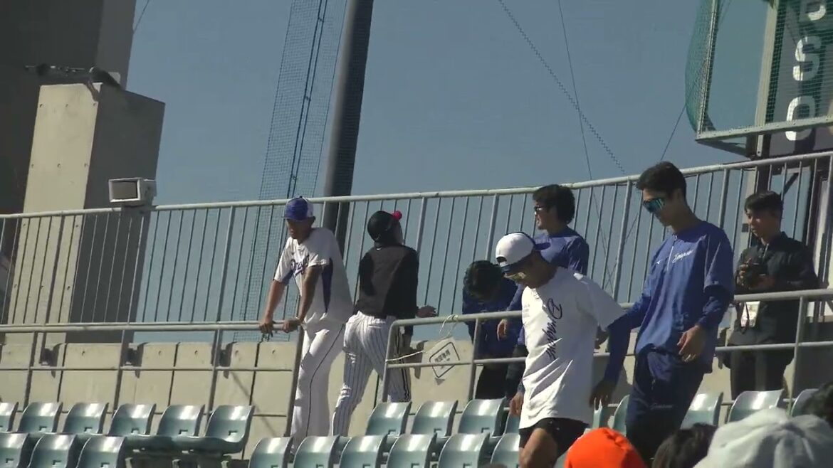 【中日ドラゴンズ 秋季キャンプ 2025】 根尾昂選手・有馬惠叶投手・土田龍空選手・ 森駿太選手・津田啓史選手・森博人投手の階段トレーニングの様子 ⑤ 2025/11/15 ナゴヤ球場