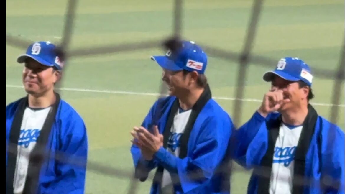 いい夫婦の日で宇佐見と柳裕也をイジる井戸田キャップ【中日ドラゴンズ ファンフェスタ2026】