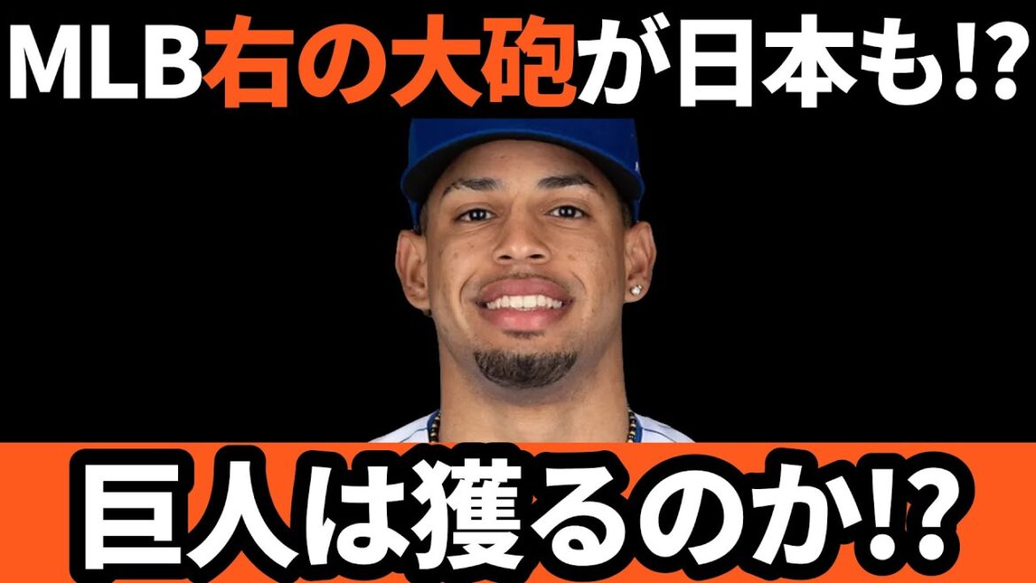巨人に欲しい右の大砲！！NPB球団調査歴有り！NTFAで可能性浮上！？