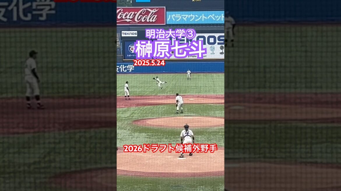 #榊原七斗 #報徳学園 #明治大学 #ドラフト候補