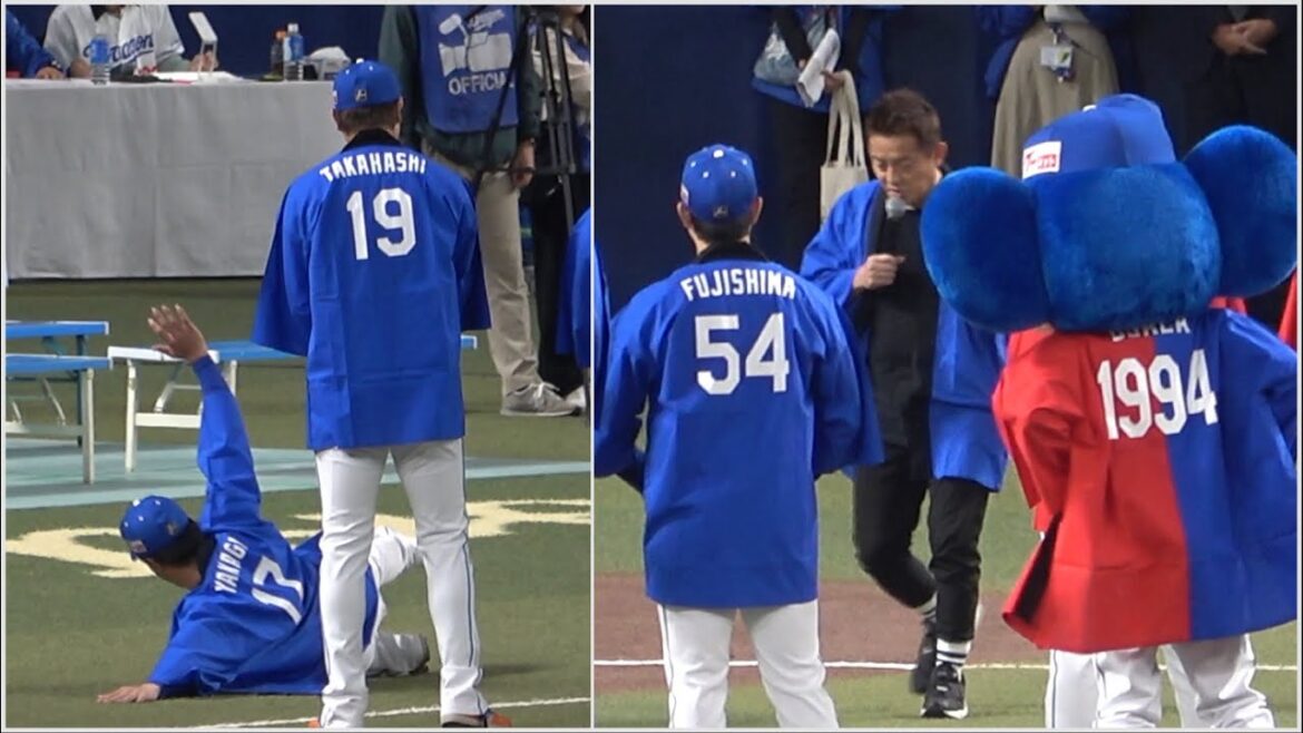 ファンフェスタ開会式で柳の騒動をイジるハンバーグ師匠(笑) ファンフェスタ開会式で柳の騒動をイジるハンバーグ師匠(笑)