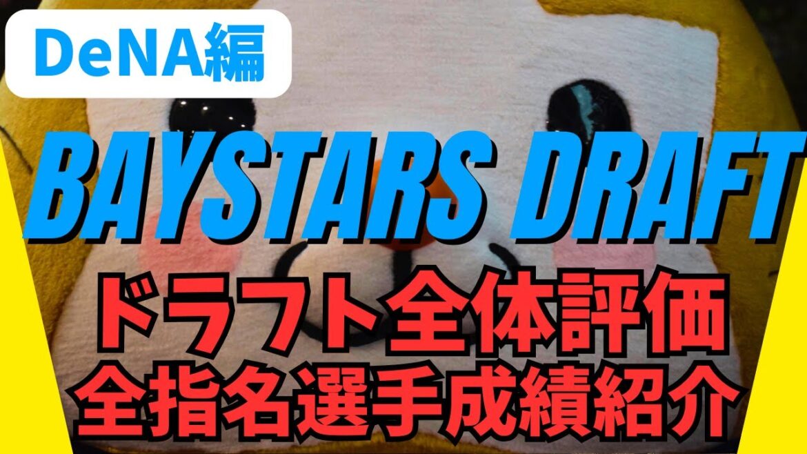 横浜DeNAベイスターズのドラフト全体評価&選手紹介 横浜DeNAベイスターズのドラフト全体評価&選手紹介