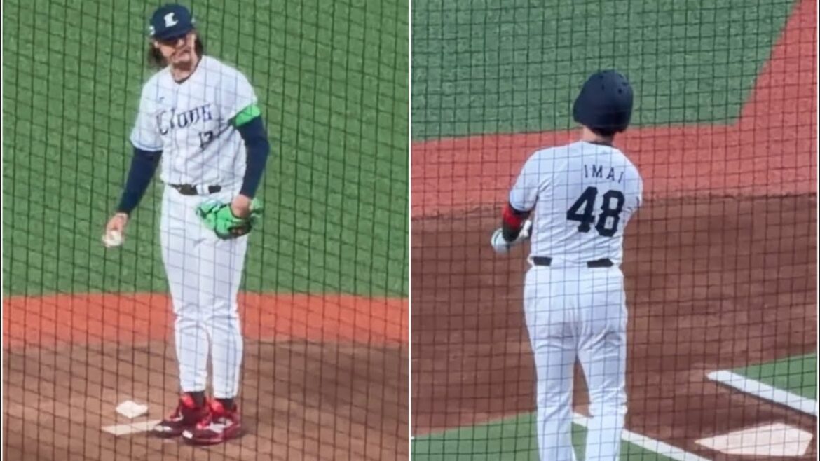 ピッチャー髙橋光成vsバッター今井達也【ライオンズファン感謝デー LIONS THANKS FESTA】2025/11/23