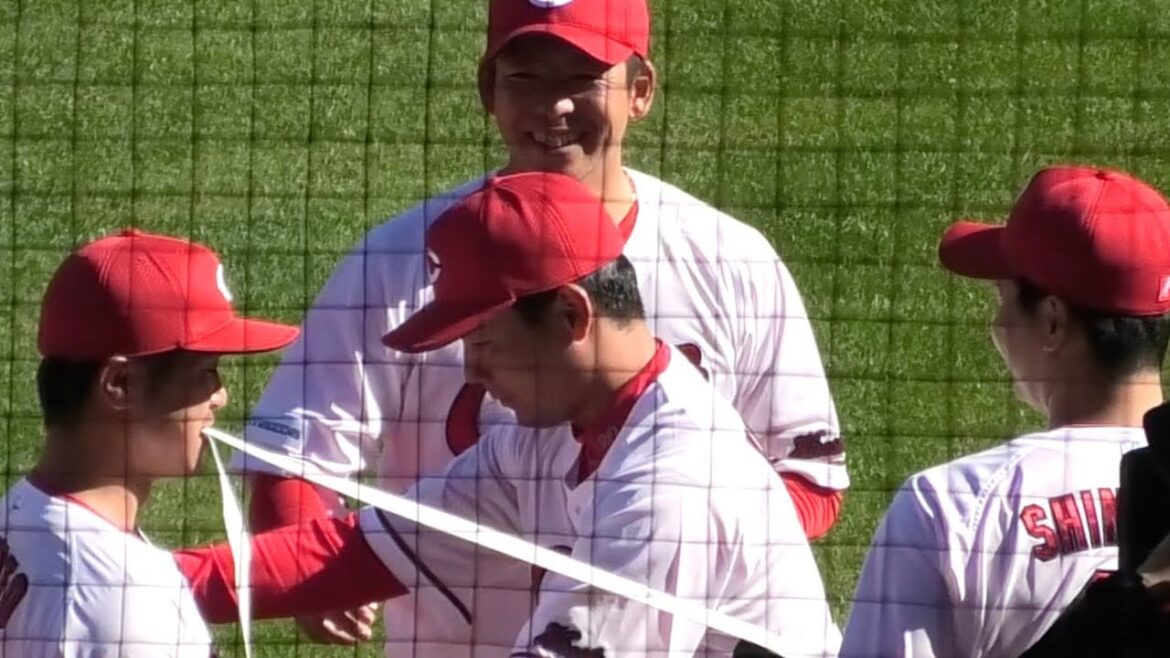 上本崇司が勝っても罰ゲームのゴムパッチンをやらされる！カープファン感謝デー 2025年11月23日