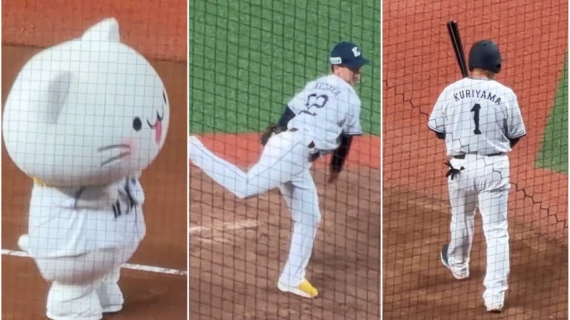 ピッチャー滝澤夏央vs代打栗山巧！代走べるーにゃ！【ライオンズファン感謝デーLIONS THANKS FESTA】2025/11/23