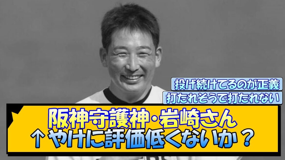 阪神守護神・岩崎さん←やけに評価低くないか？