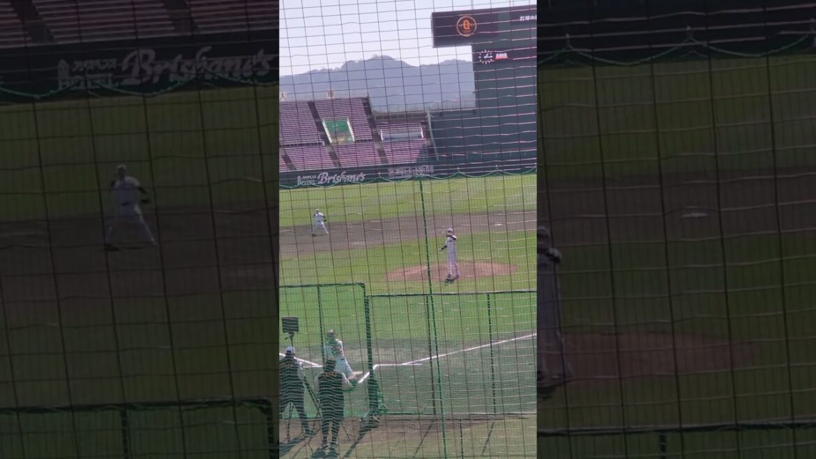 #高橋礼 #小林誠司 バッテリーで投球練習 ～巨人春季キャンプ2025～