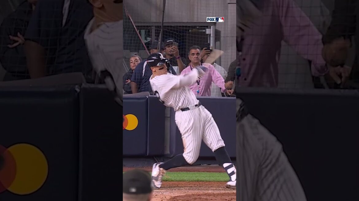 Aaron Judge HOMER Umpire View π #yankees #mlb #baseball #judge Aaron Judge HOMER Umpire View π #yankees #mlb #baseball #judge