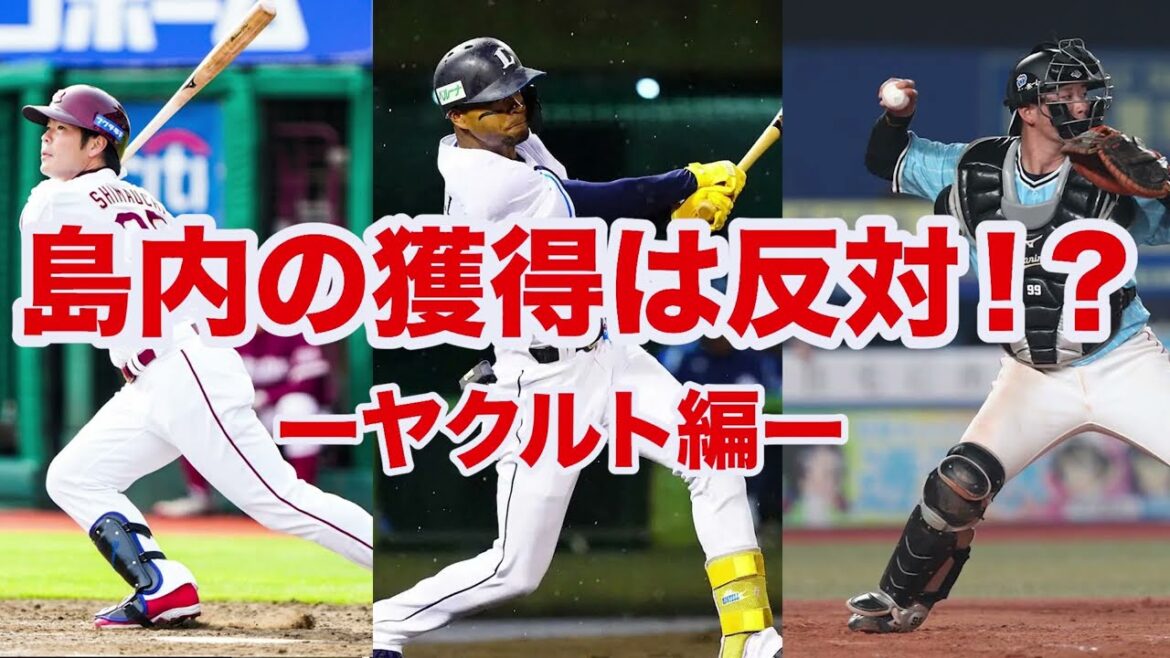 【ヤクルト 補強】島内と柿沼を獲得調査⁉️島内の獲得はデメリットが多すぎる