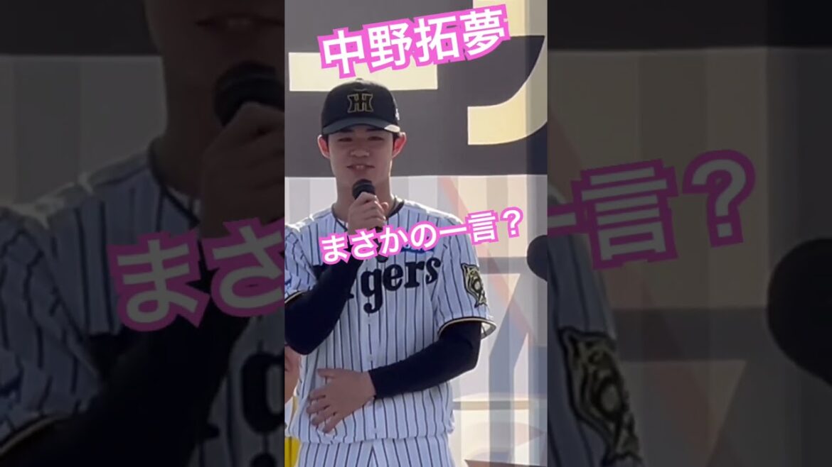 #阪神 #中野拓夢 #背番号 #7 #阪神タイガース #hanshintigers