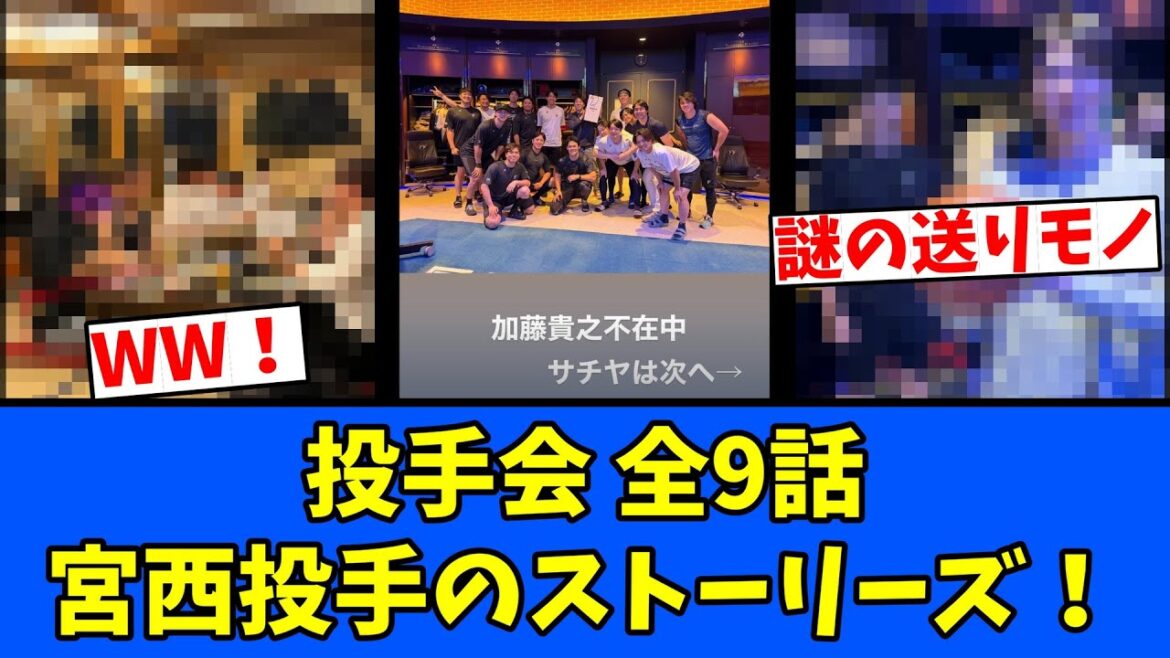 【謎W】投手会全9話 宮西投手のストーリーズ! 【謎W】投手会全9話 宮西投手のストーリーズ!