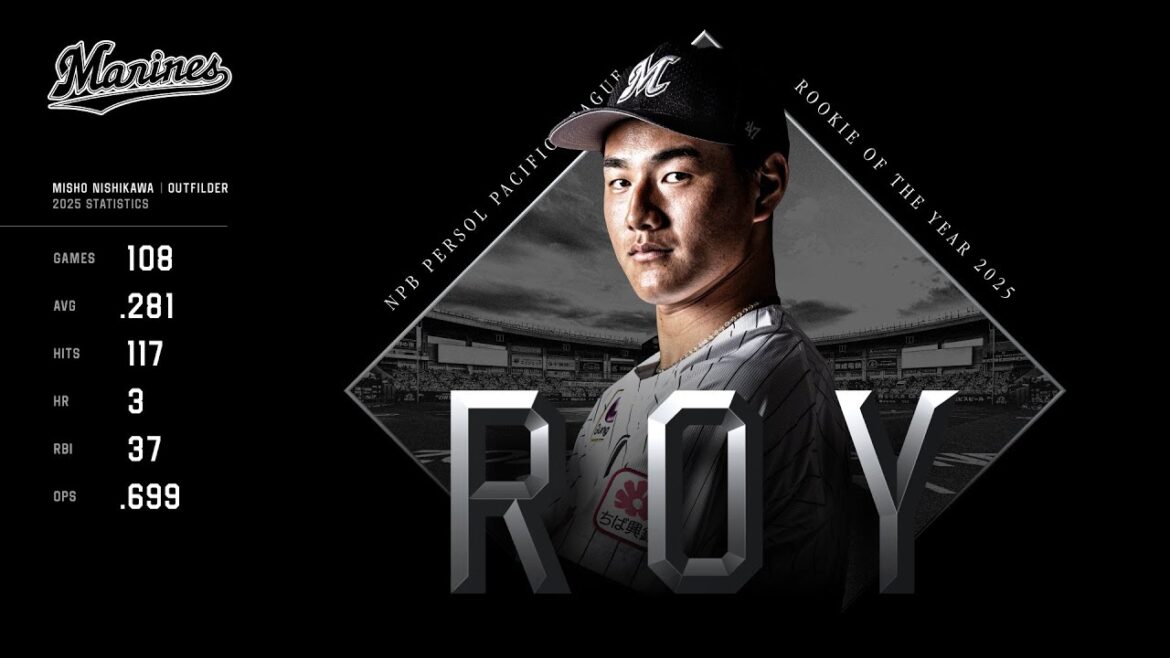 MISHO NISHIKAWA ROOKIE OF THE YEAR 2025