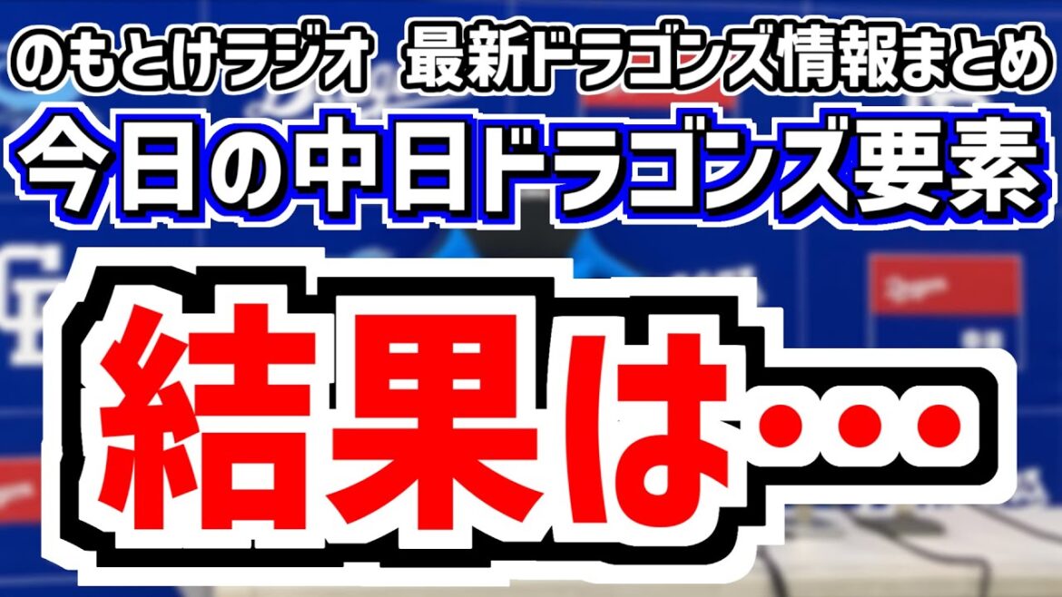 11月26日(水) のもとけラジオ/今日の中日ドラゴンズ要素 結果は…、新人王などが発表 石伊の得票数は?、松山 岡林 大野雄大 尾田 落合英二2軍監督が表彰、清水達也 齋藤綱記らリハビリ組の現状は? 11月26日(水) のもとけラジオ/今日の中日ドラゴンズ要素 結果は…、新人王などが発表 石伊の得票数は?、松山 岡林 大野雄大 尾田 落合英二2軍監督が表彰、清水達也 齋藤綱記らリハビリ組の現状は?