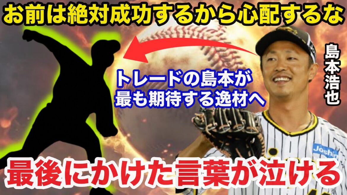 日ハム伏見寅威とトレードが決まった阪神.島本浩也が阪神の後輩で最も期待する逸材にかけた言葉が泣ける【阪神タイガース】