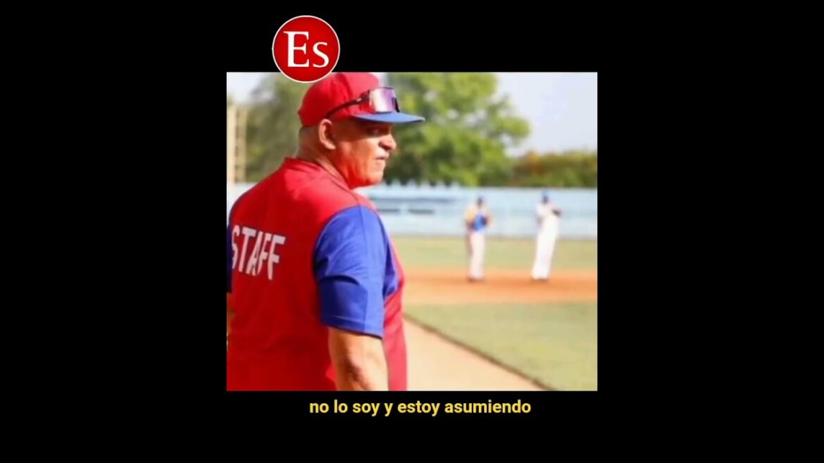 “RENUNCIO al béisbol cubano. No puedo perder mi prestigio. Me han tiladado de cobarde y asesin0”. "RENUNCIO al béisbol cubano. No puedo perder mi prestigio. Me han tiladado de cobarde y asesin0".
