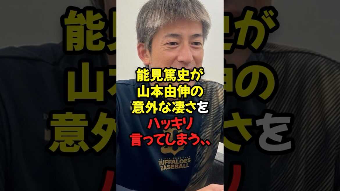 能見篤史が山本由伸の意外な凄さをハッキリ言ってしまう… 能見篤史が山本由伸の意外な凄さをハッキリ言ってしまう...