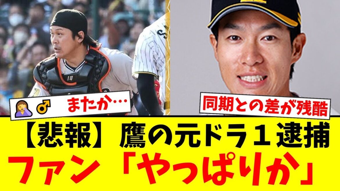 元ソフトバンクのドラ１・山下斐紹容疑者がまたも逮捕…救急隊員への暴行容疑にファンからは「やっぱりか」と呆れの声。同期・柳田悠岐や甲斐拓也との残酷すぎるキャリアの差に絶句【プロ野球ファンの反応】