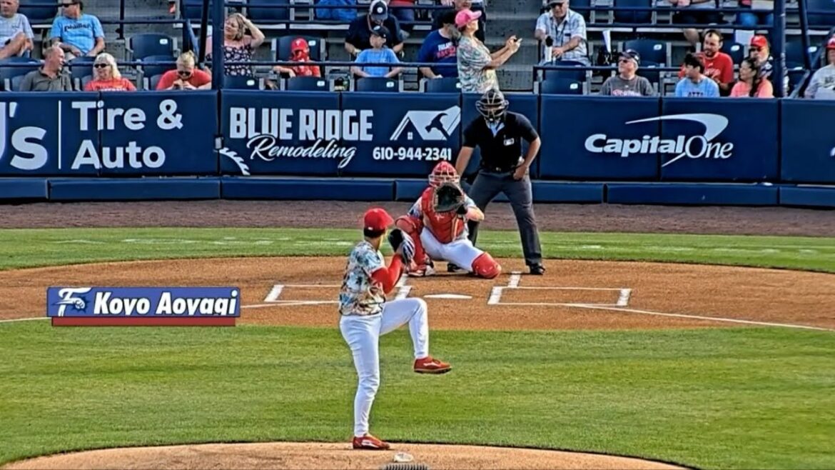 【青柳晃洋】2025/07/19 vsレッドソックス2A フィラデルフィア・フィリーズ2A Philadelphia Phillies  Koyo Aoyagi #阪神タイガース