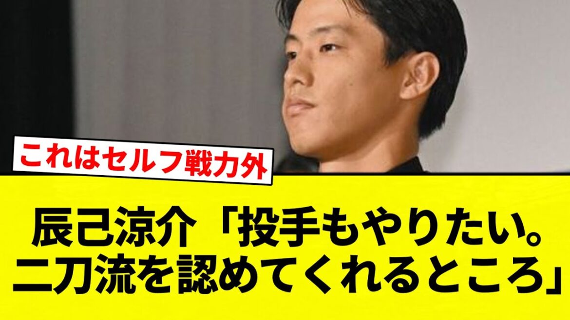 【お笑い】辰己涼介「投手もやりたい。二刀流を認めてくれるところ」【プロ野球反応集】【2chスレ】【なんG】