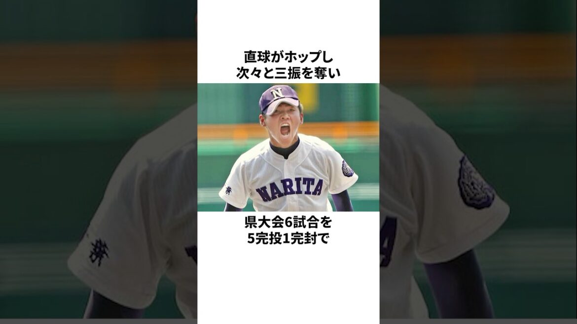 ホップするサイドスロー投手の雑学#野球 #雑学 #甲子園 #高校野球