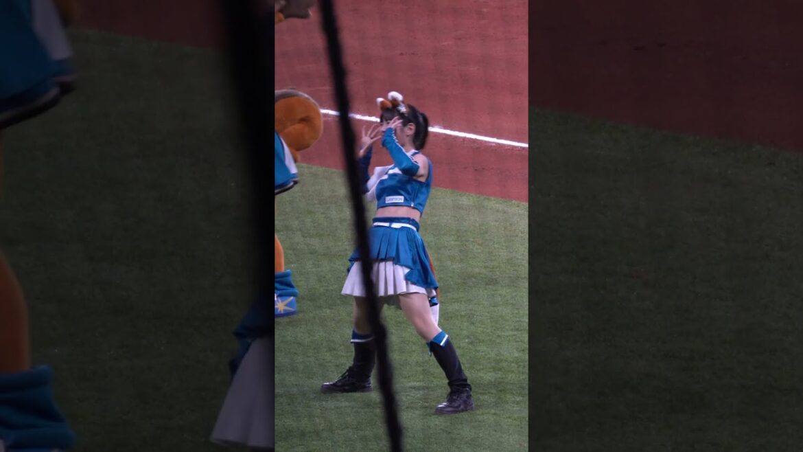 【滝谷美夢さん】 きつねダンス ファイターズガール  2023.09.28　#北海道日本ハムファイターズ #ファイターズガール  #lovefighters  #かわいい