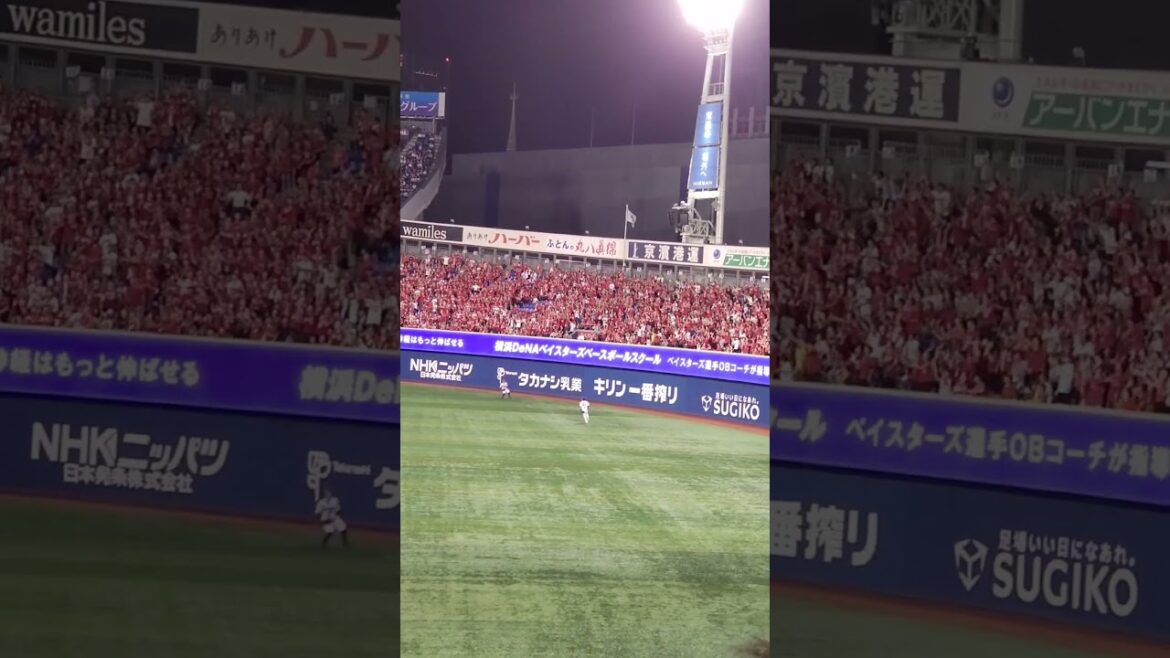 20240904、８回表、二死から関根、イージーフライをなんと落とした！！