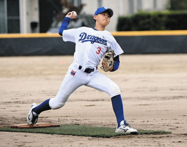 憧れのドラゴンズＪｒ．だ 石川侑太郎選手（山中小６）１１２０人から選出 走塁、守備が強み 来月の大会「結果残す」