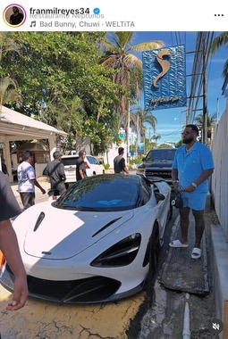 フランミル・レイエス選手のインスタグラム（＠franmilreyes34）より