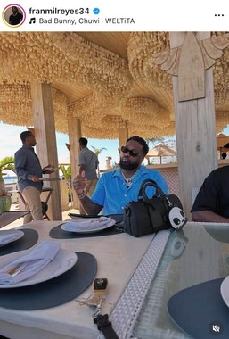 フランミル・レイエス選手のインスタグラム（＠franmilreyes34）より