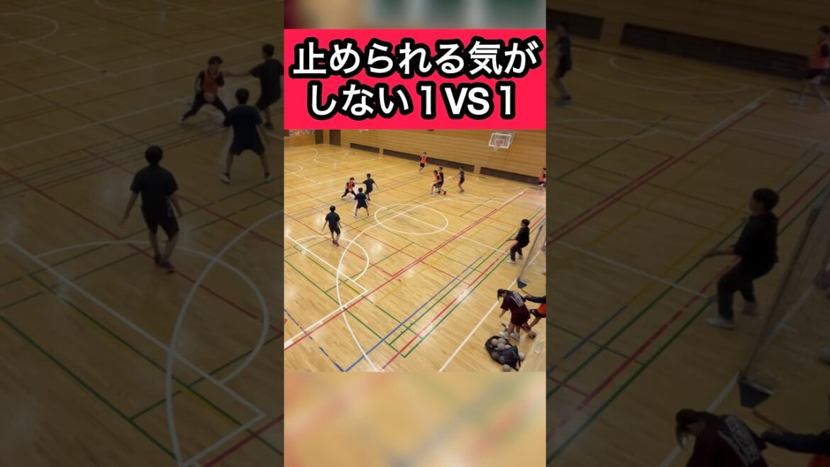 止められる気がしない1vs1#ハンドボール #handball #スーパープレイ #shorts #バスケ #バレー #basketball #volleyball