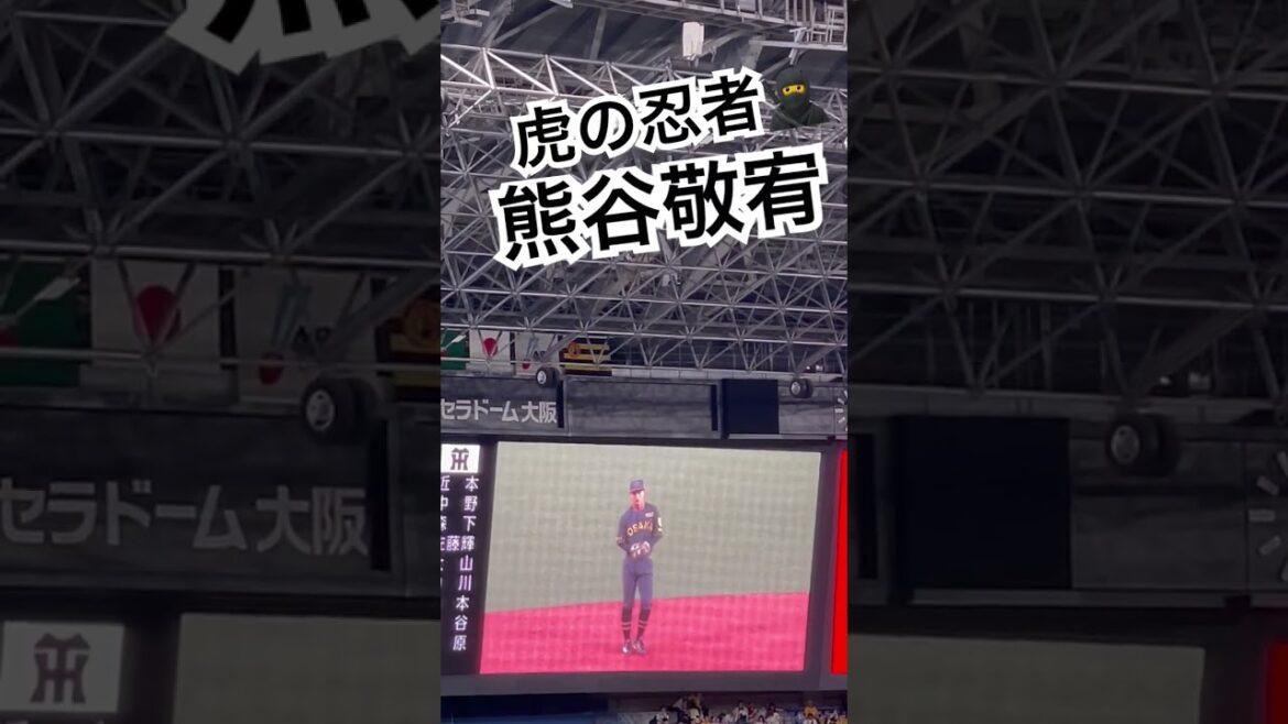 #熊谷敬宥 #阪神 #阪神タイガース #hanshintigers #阪神応援 #tigers #優勝 #京セラドーム大阪