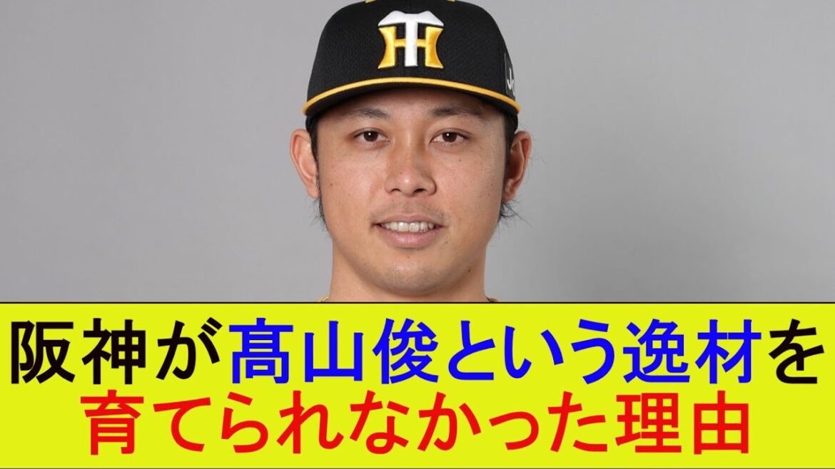 阪神が髙山俊という逸材を育てられなかった理由【なんJ/プロ野球/2ch/5ch/反応/まとめ】 阪神が髙山俊という逸材を育てられなかった理由【なんJ/プロ野球/2ch/5ch/反応/まとめ】