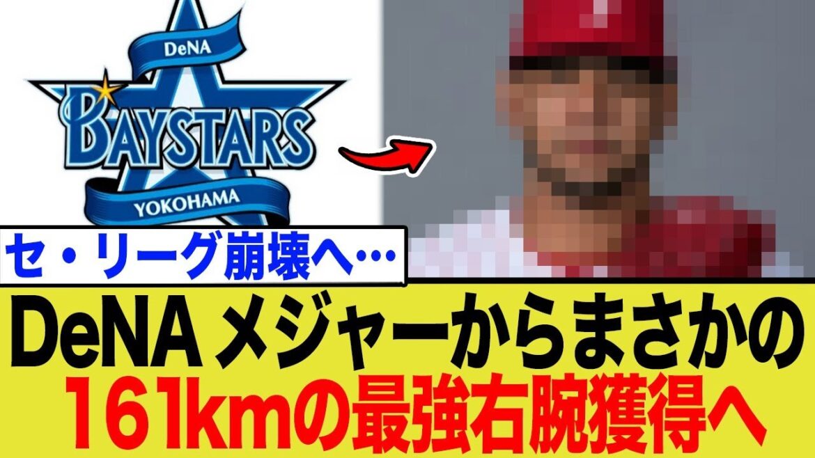 横浜DeNAベイスターズ、元捕手・最速161キロに大物助っ人を獲得 横浜DeNAベイスターズ、元捕手・最速161キロに大物助っ人を獲得