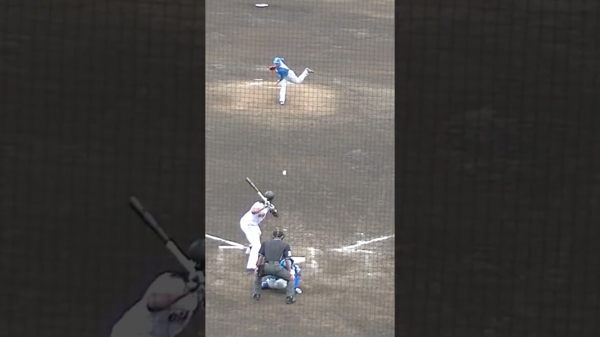 北浦竜次146キロストレート 【読売ジャイアンツ 対 北海道日本ハムファイターズ 2022年3月30日 ジャイアンツ球場】　#北浦竜次 #日ハム　#ストレート