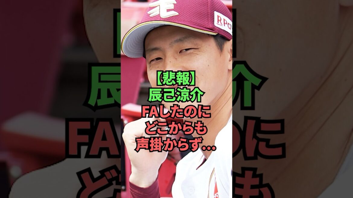 【悲報】辰己涼介FAしたのにどこからも声掛からず…