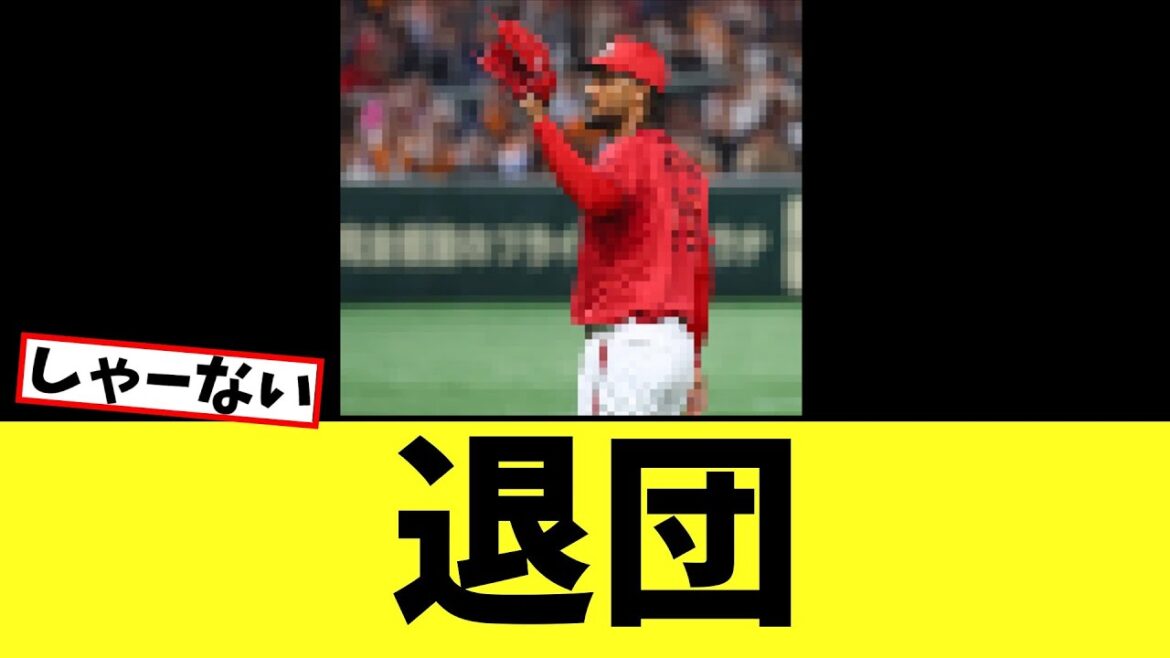 【カープ速報】ドミンゲス退団