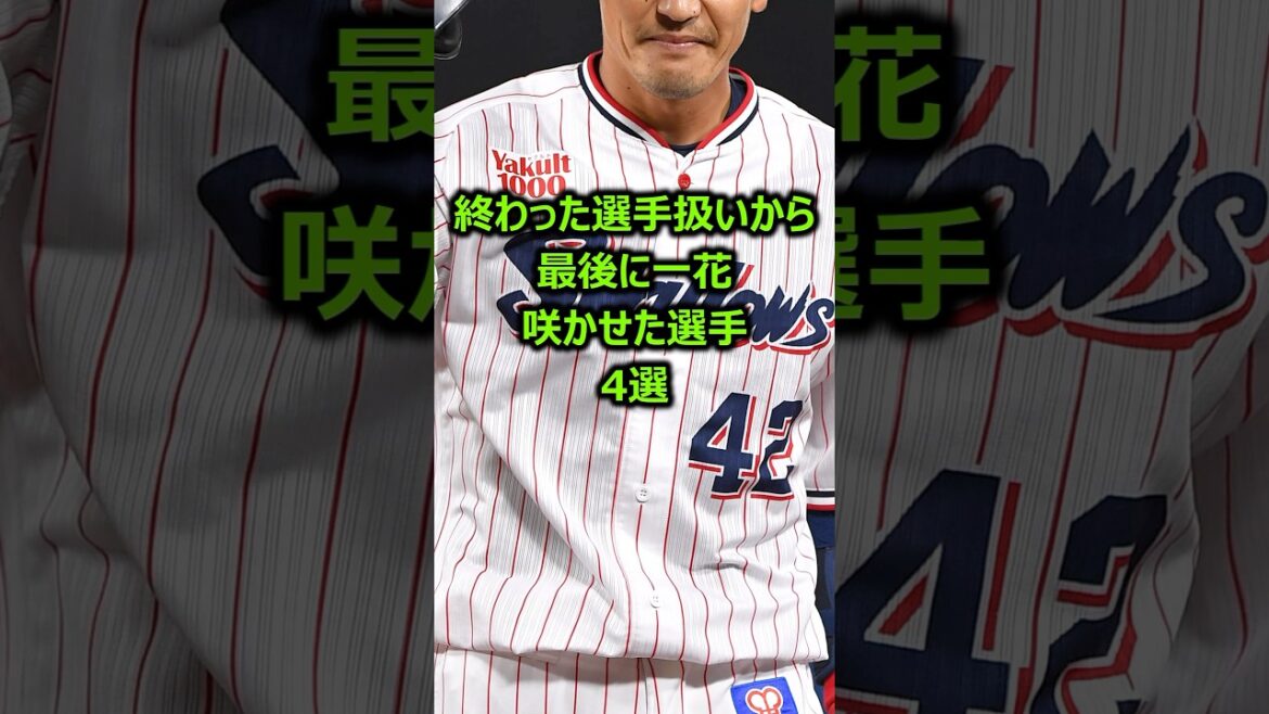 終わった選手扱いから最後に一花咲かせた選手4選 #プロ野球 #野球雑学