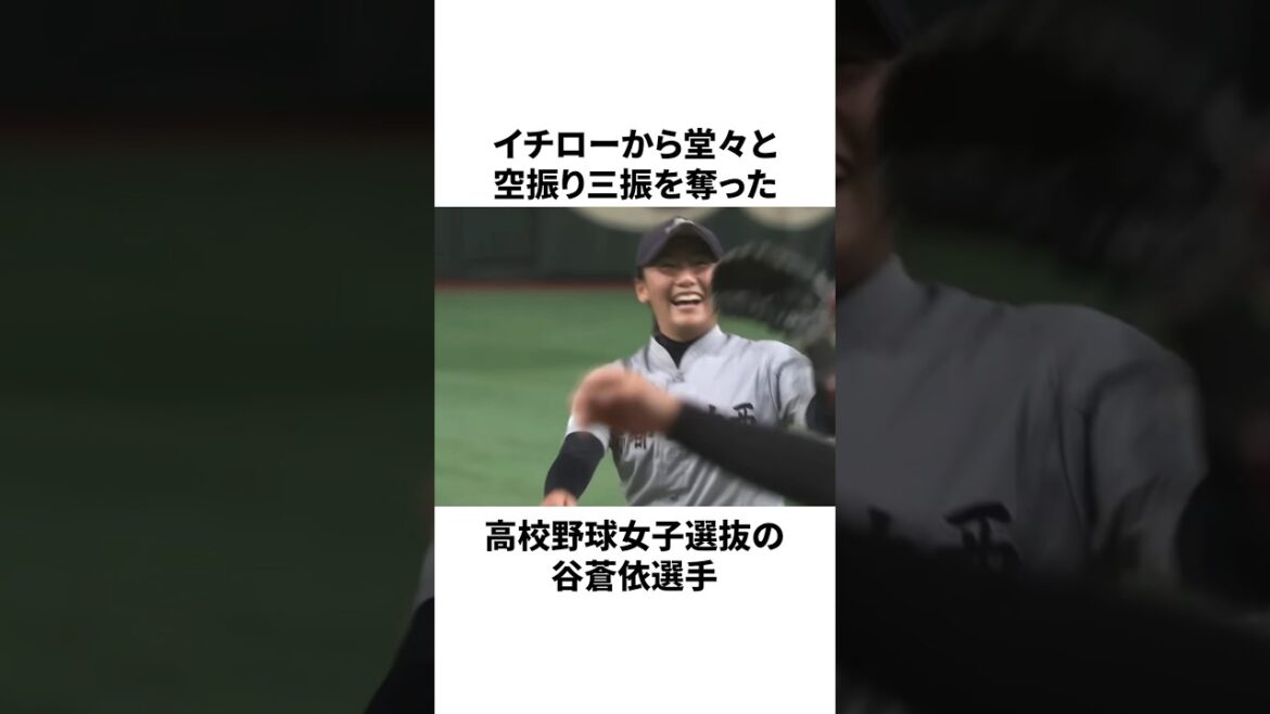 「イチローから空振り三振を奪った」谷蒼依についての雑学　#プロ野球 #野球 #npb