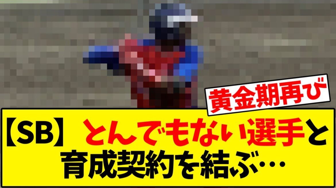 【ソフトバンクホークス】とんでもない選手と育成契約を結ぶ…【野球反応集】