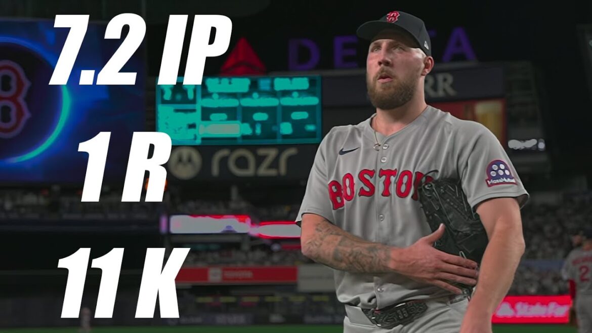 Garrett Crochet Strikes Out 11 vs Yankees in His Playoff Debut!