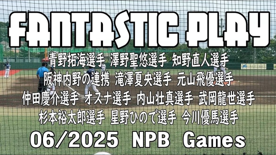 【Fantastic Play】06 2025 NPB Games