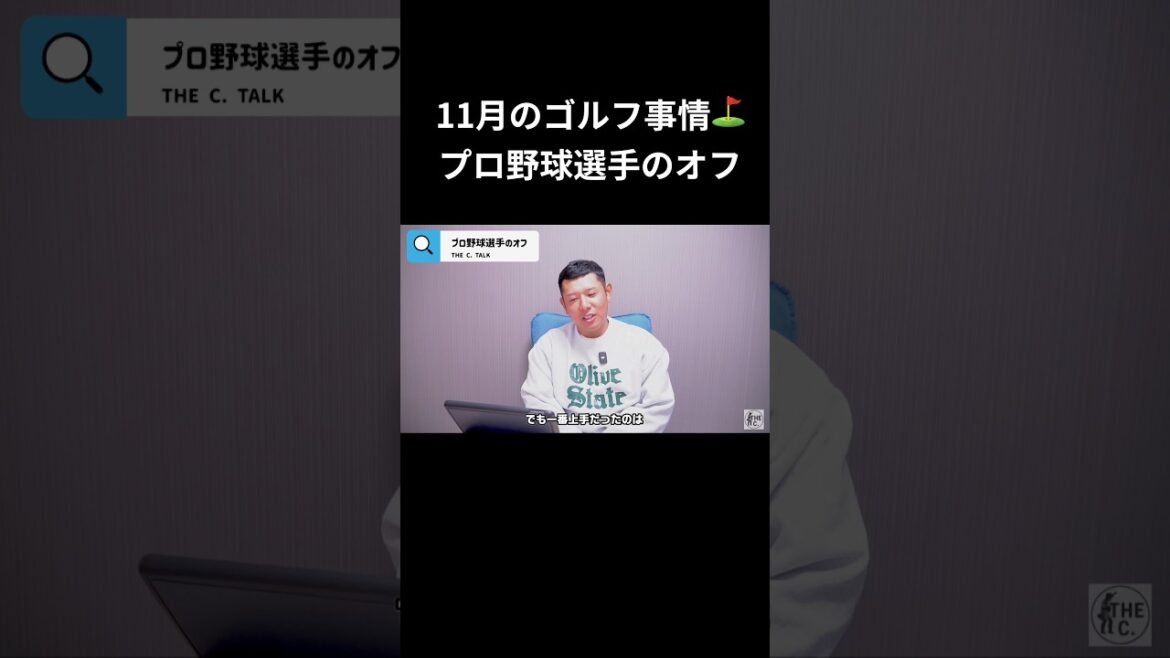 キャッチャーはオフ期間が忙しい？！その理由が意外すぎた #プロ野球