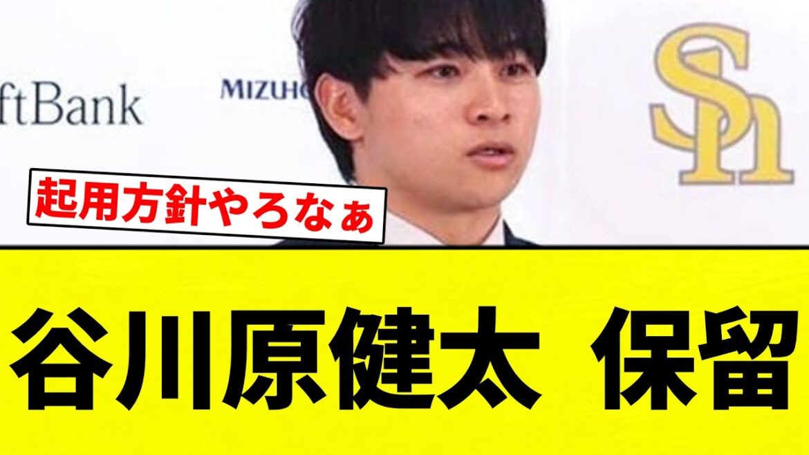 【保留してんねん！】谷川原健太  保留【プロ野球反応集】【2chスレ】【なんG】