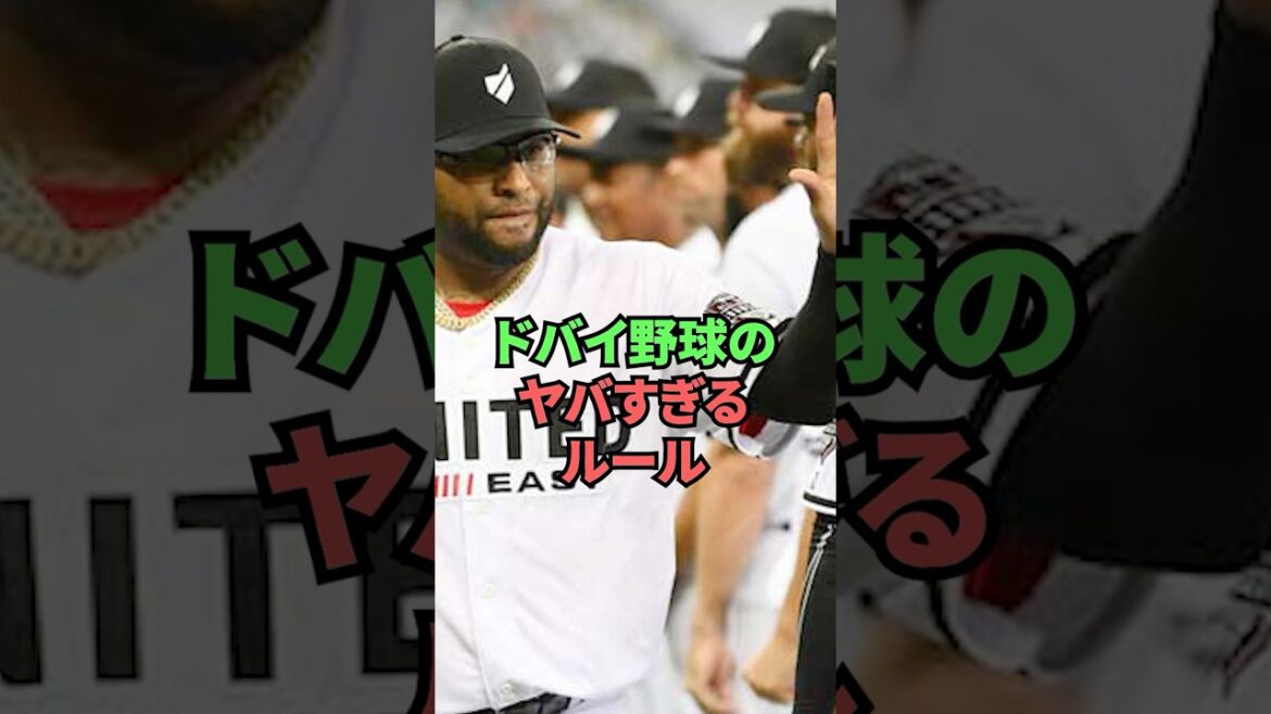 ドバイ野球のヤバすぎるルール