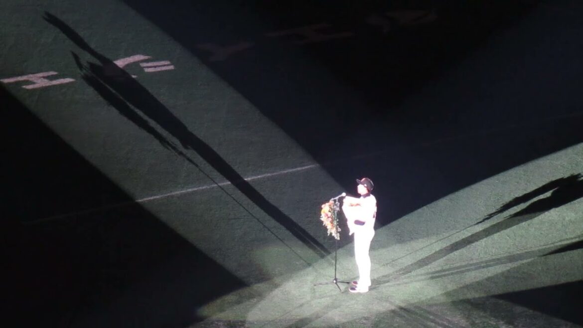 立岡宗一郎 引退セレモニー 引退挨拶〜ジャイアンツフェスタ2024年11月30日