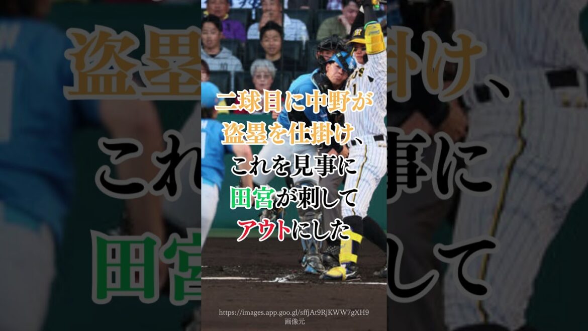 田宮裕涼がセリーグ相手にいきなりおみまいしている件 田宮裕涼がセリーグ相手にいきなりおみまいしている件