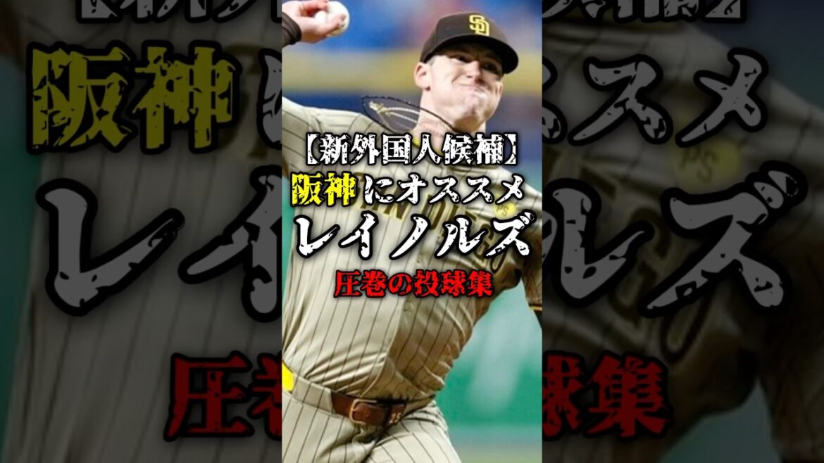【阪神新外国人候補】203cm最速160キロ剛腕🐯🔥とある出来事で話題に✅#阪神タイガース #阪神 #プロ野球