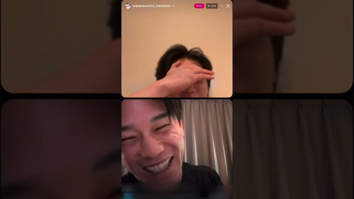 長岡秀樹　高橋奎二　インスタライブ