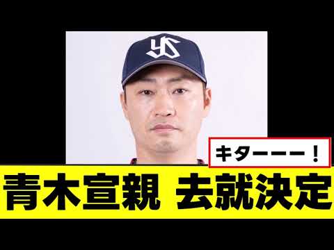 【青木宣親】ガチでヤバすぎる去就が決定するwww 【青木宣親】ガチでヤバすぎる去就が決定するwww