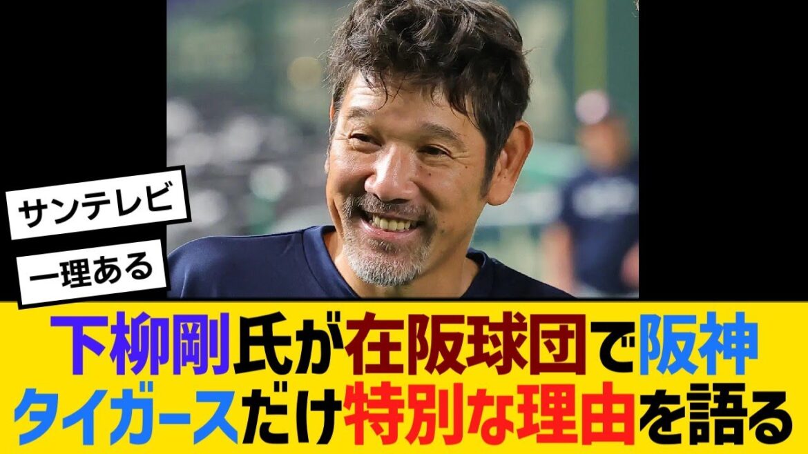下柳剛氏が、在阪球団で阪神タイガースだけが特別人気なその理由を語る【野球】【反応】【考察】